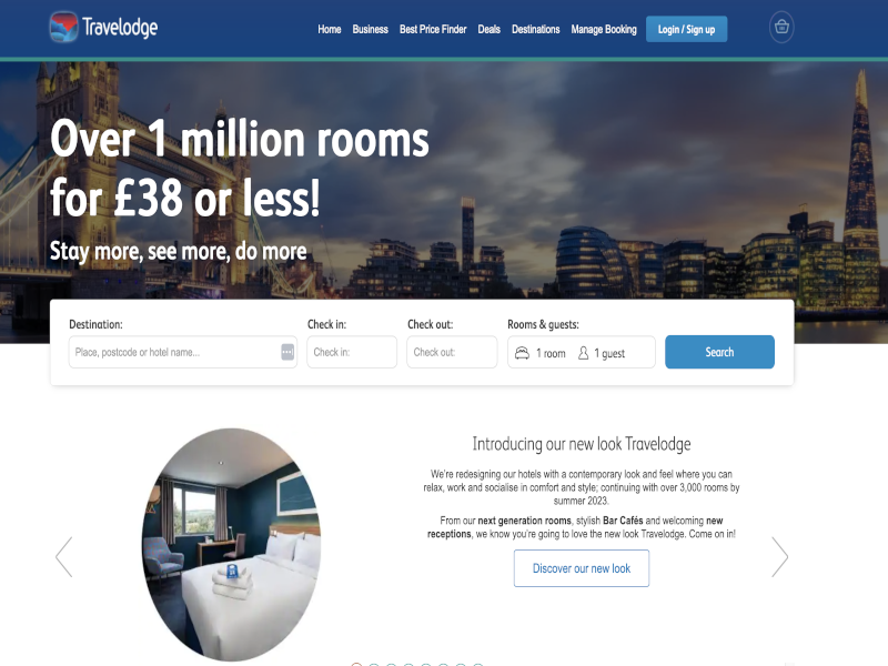 Travelodge one of MuDynamics happy client